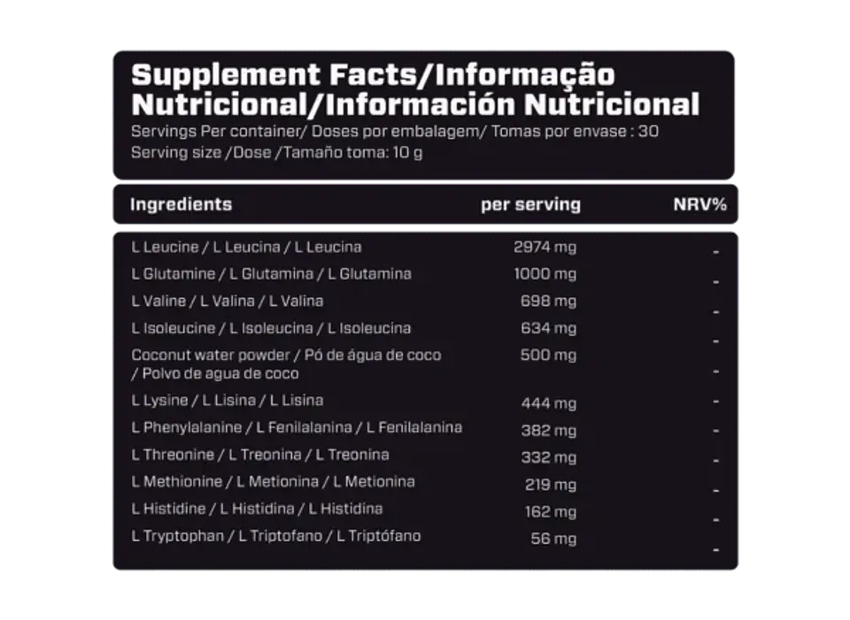 Amino9X – Complete EAA & BCAA Fuel 2