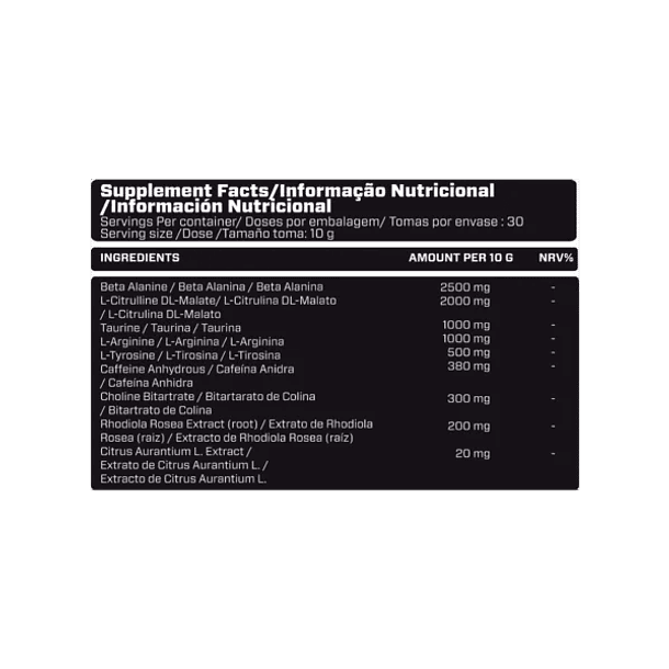 StimX – High-Intensity Pre-Workout