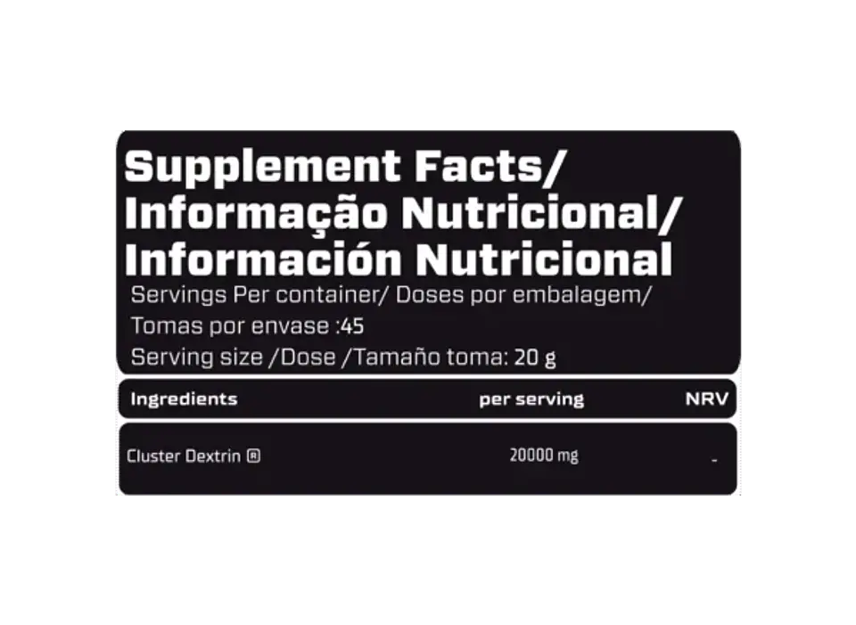 Cluster DEX – Elite Performance Carbohydrate 2