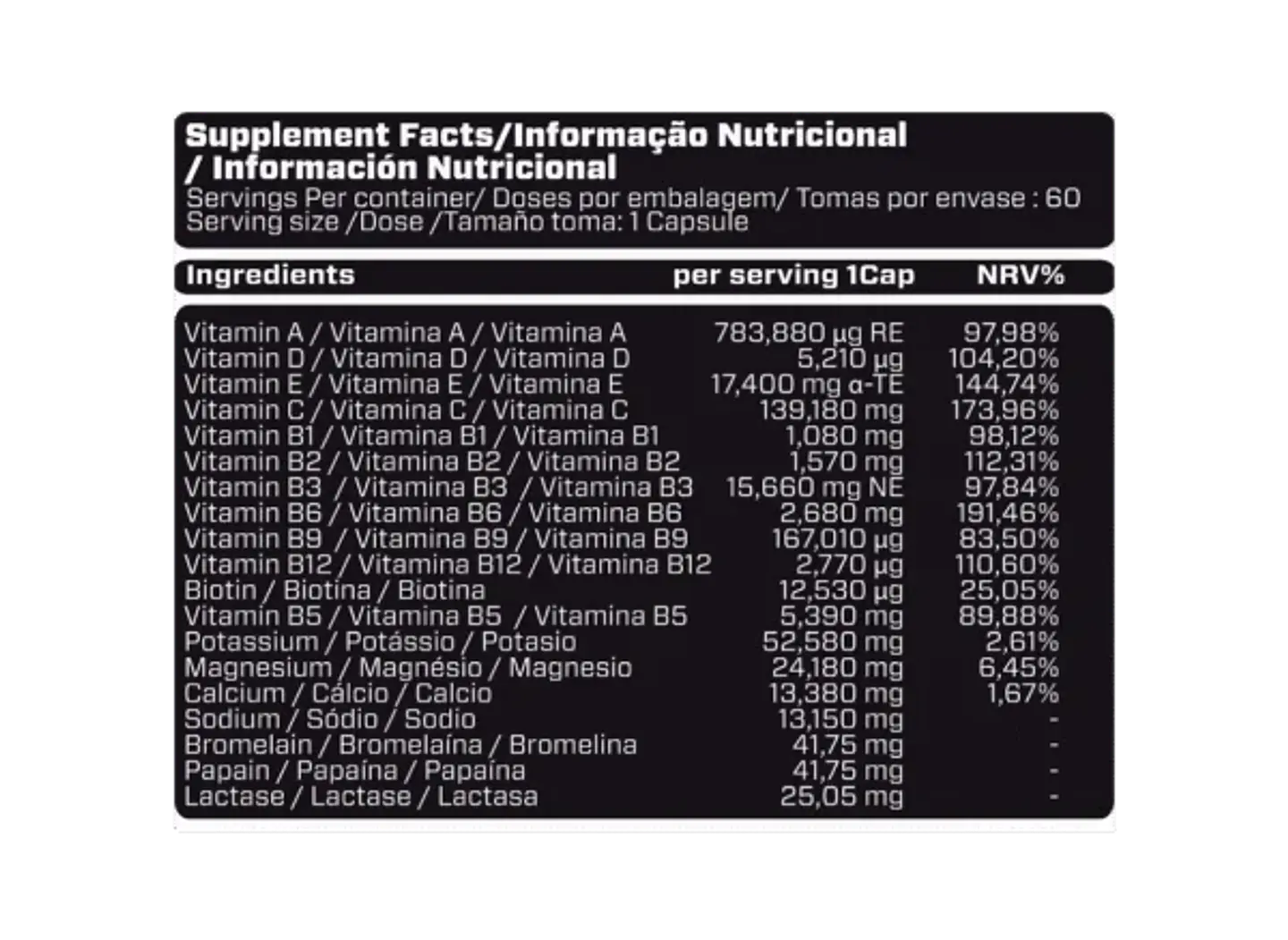 Dirty Squads Multi-V – Complete Daily Vitamin Pack 2