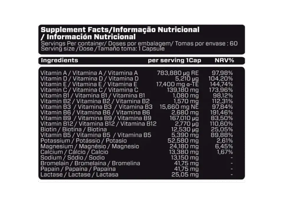 Dirty Squads Multi-V – Complete Daily Vitamin Pack 2