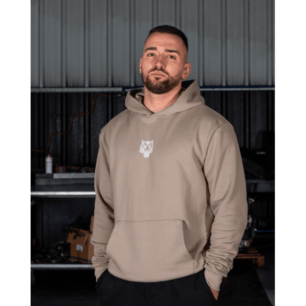 HOODIE STRENGTH SOCIETY BEIGE 3