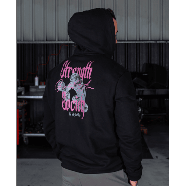 HOODIE STRENGTH SOCIETY BLACK