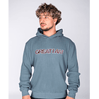 HOODIE TEXTURED GREY 1