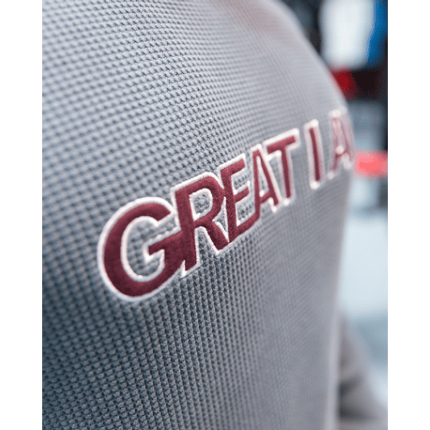 HOODIE TEXTURED GREY