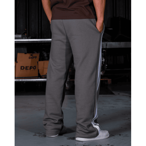 STRAIGHT PANTS LIFESTYLE GREY