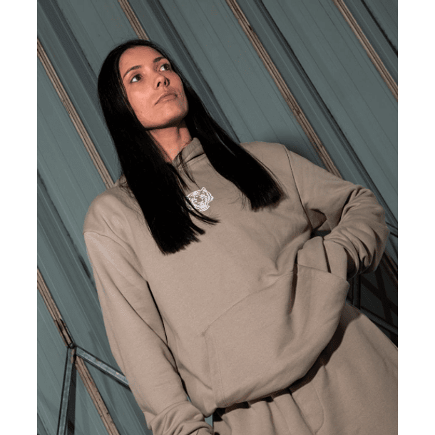 HOODIE STRENGTH SOCIETY BEIGE 3