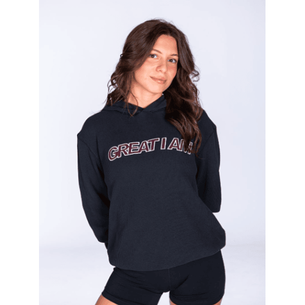 HOODIE TEXTURED BLACK 3