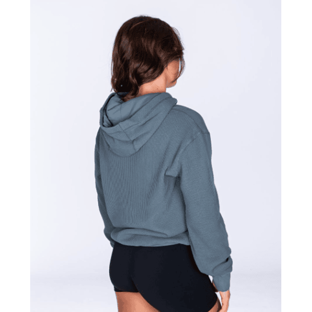 HOODIE TEXTURED GREY