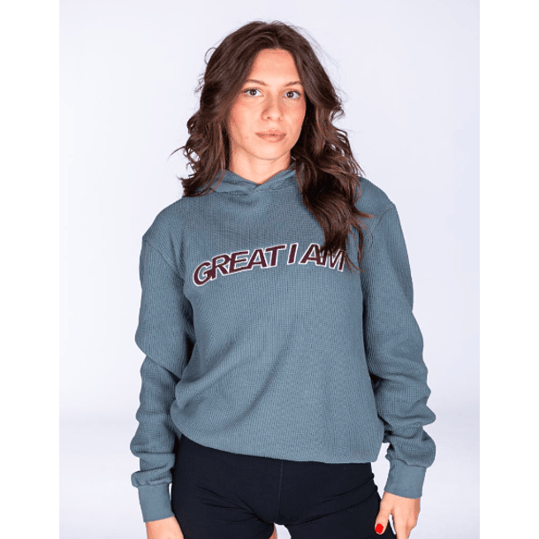 HOODIE TEXTURED GREY 3