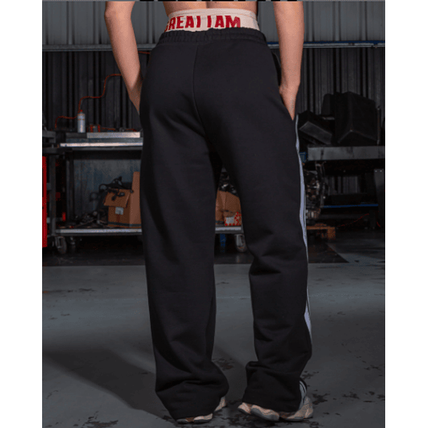 STRAIGHT PANTS LIFESTYLE BLACK 3