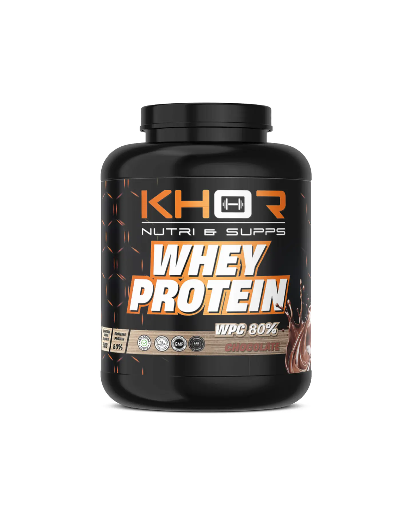 Khor Whey Protein Concentrate 2kg Chocolate 1