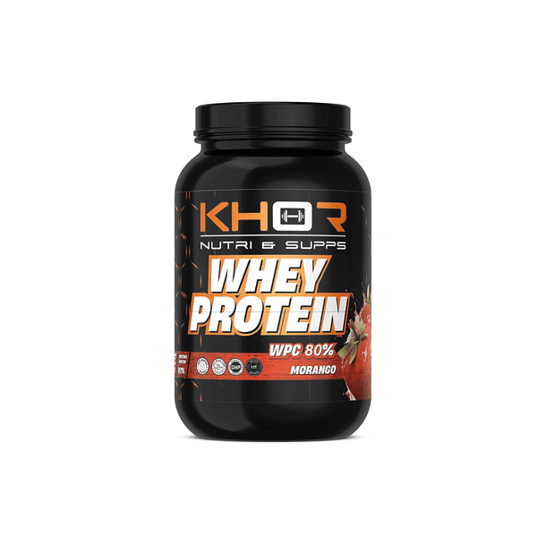 Whey Protein Concentrate 1 KG Morango