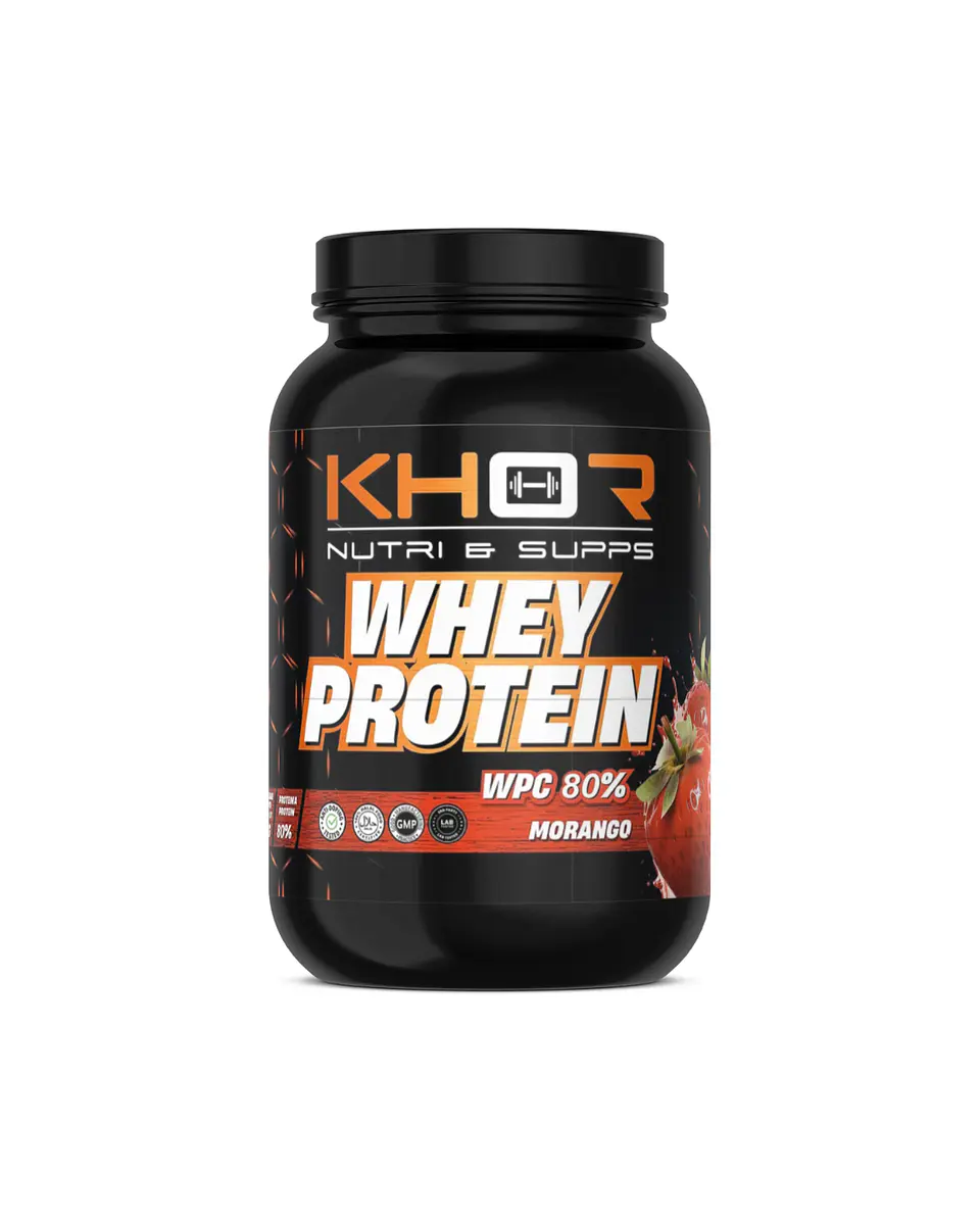 Whey Protein Concentrate 1 KG Morango 1