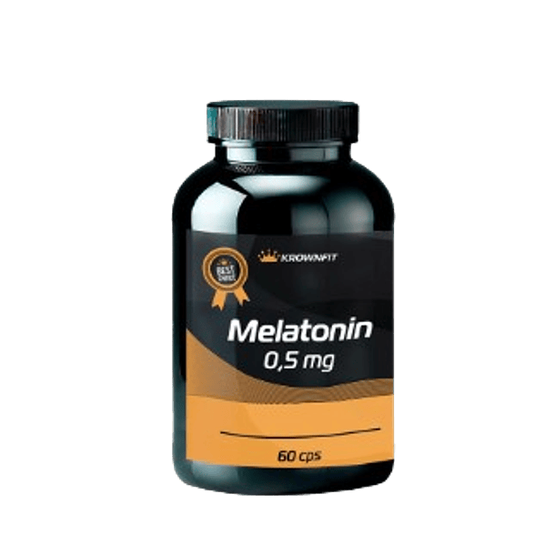 Melatonina Krownfit – 0,5mg – 60 cápsulas
