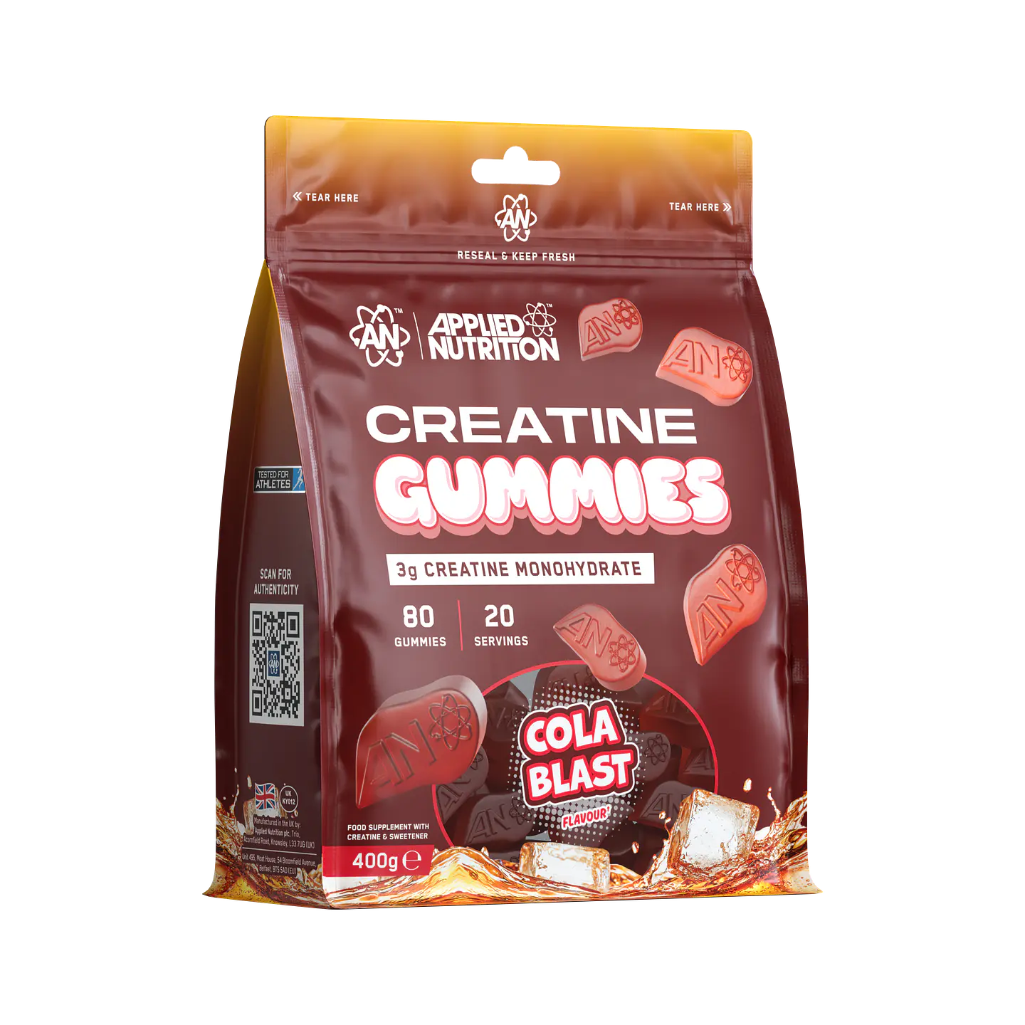 Creatine monohydrate gummies 80 und 3