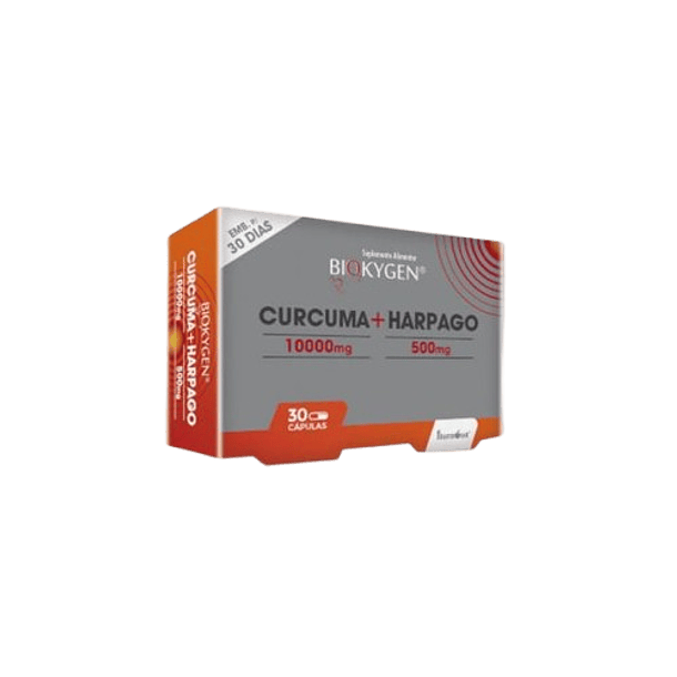 Biokygen Curcuma + Harpago – 30 cápsulas