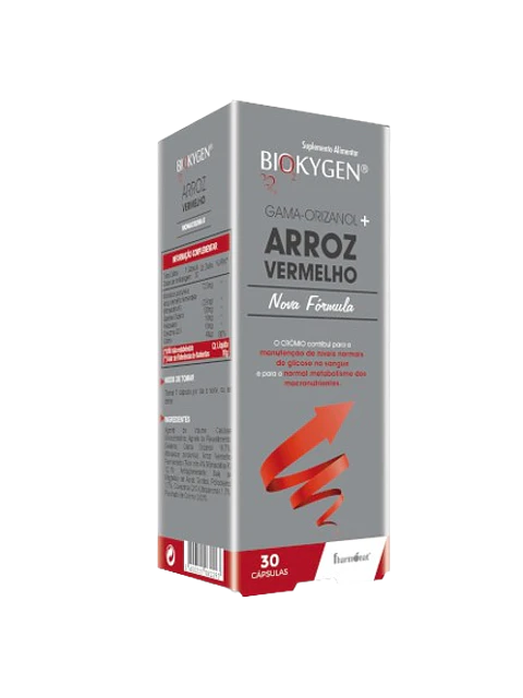 Biokygen Gama-Orizanol + Arroz Vermelho – 30 cápsulas 
