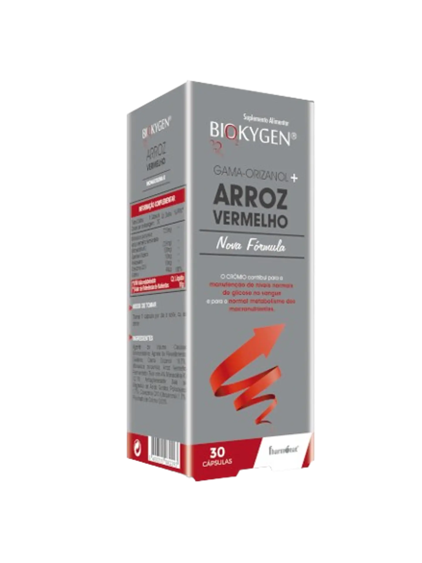 Biokygen Gama-Orizanol + Arroz Vermelho – 30 cápsulas  1