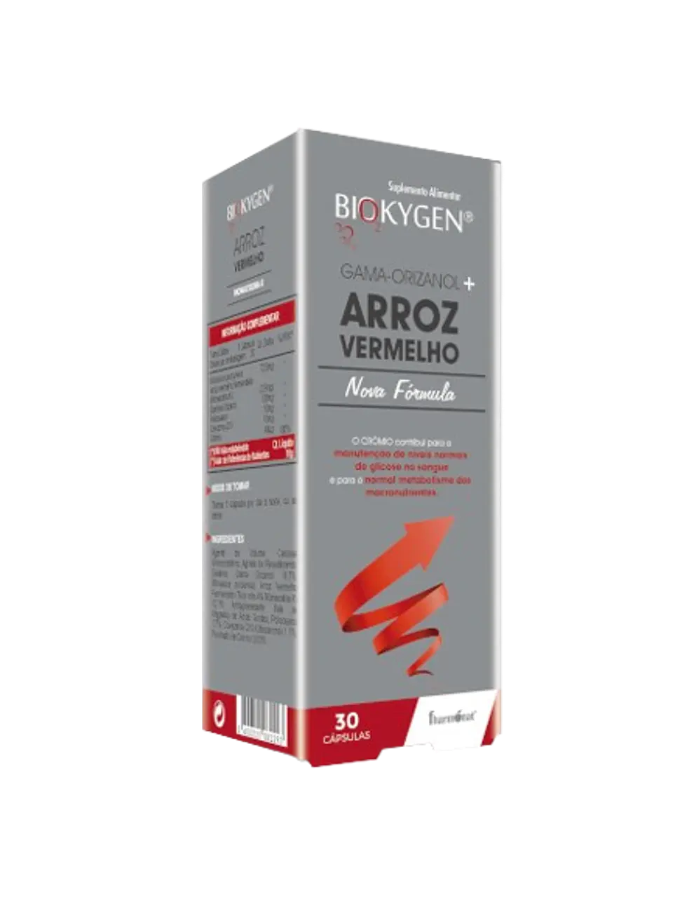 Biokygen Gama-Orizanol + Arroz Vermelho – 30 cápsulas  1