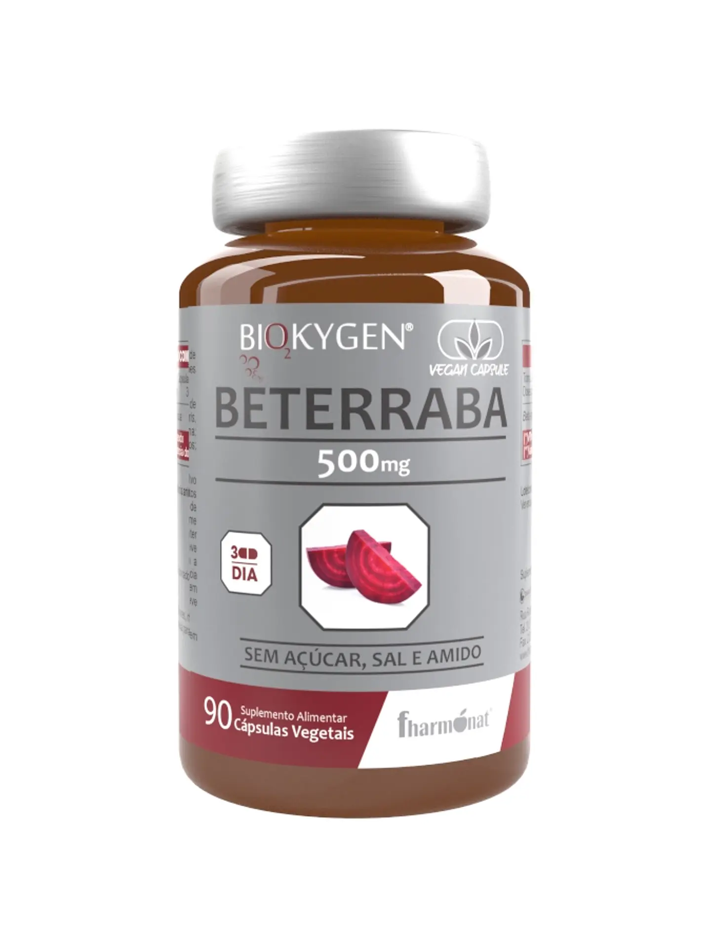 Biokygen Beterraba 500mg 90 Cápsulas 1