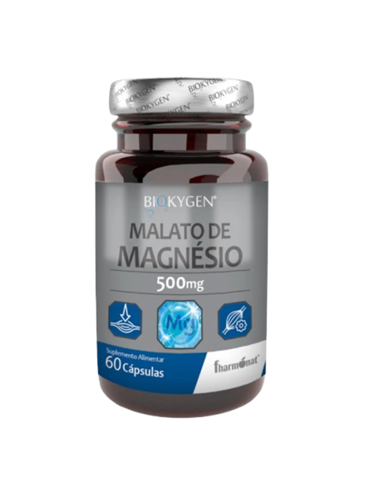 Biokygen Malato de Magnésio – 60 cápsulas 1