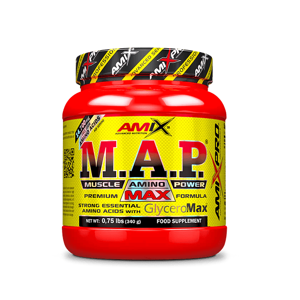 Aminoácidos M.A.P. com Glyceromax 340 g  1