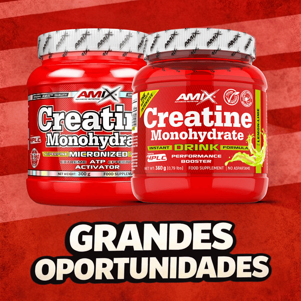 Pack Creatine Monohydrate Unflavoured + Drink 