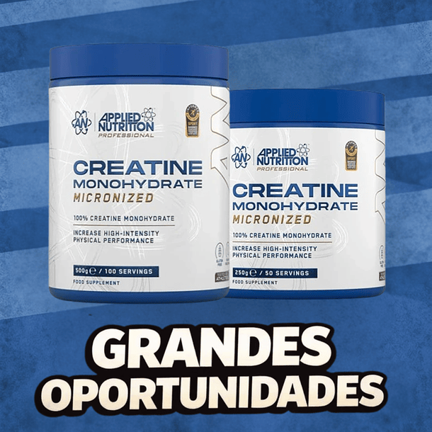 Pack Creatina Applied 750g força + recuperação