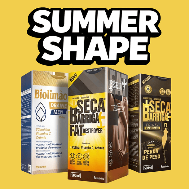 Pack emagrecimento homem