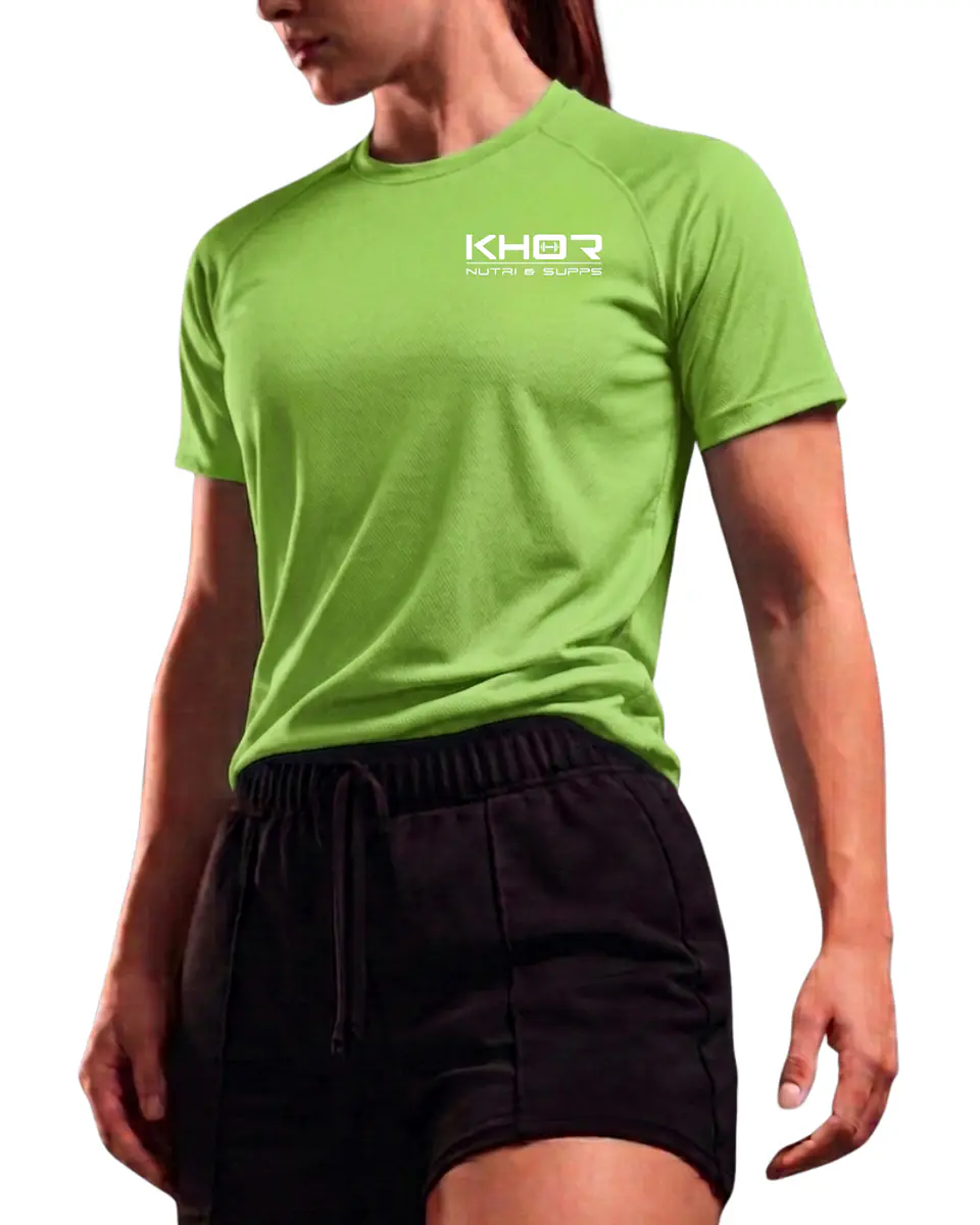 T-shirt desportiva feminina: conforto e estilo em movimento 11