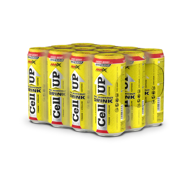 Pré-treino cellup energético 12x500ml 4