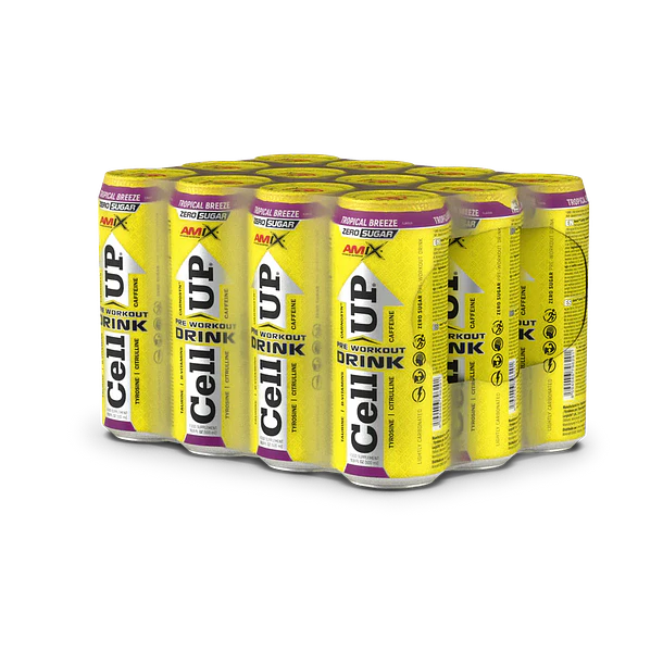 Pré-treino cellup energético 12x500ml 6