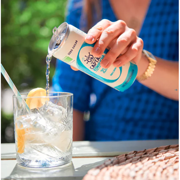 GUTsy Captain Kombucha Original lata 12x250ml