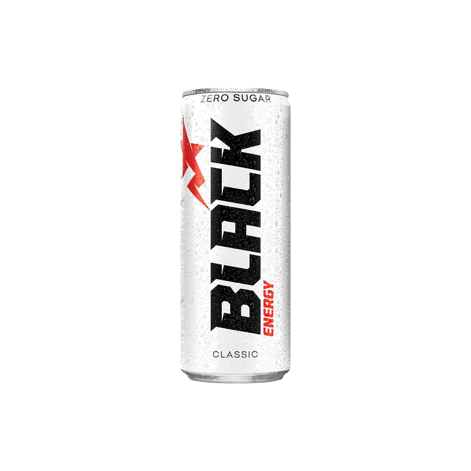 Bebida energética original white zero sugar Black Energy 2