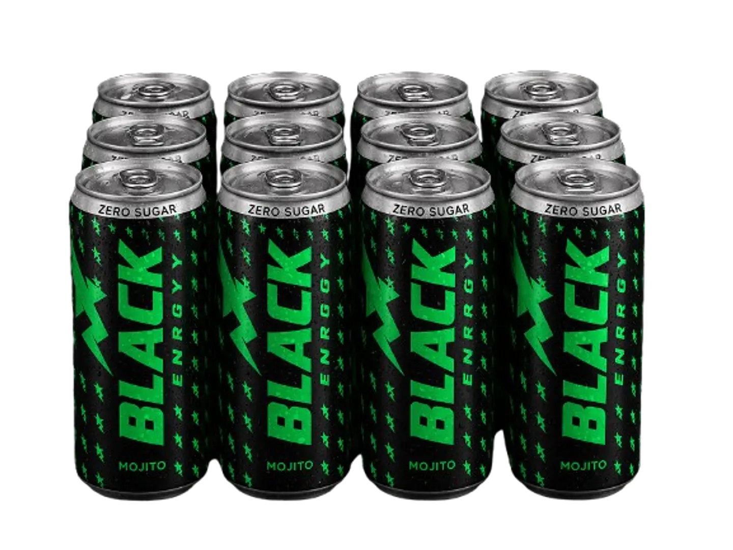 Bebida energética Mojito zero lata Black Energy 1