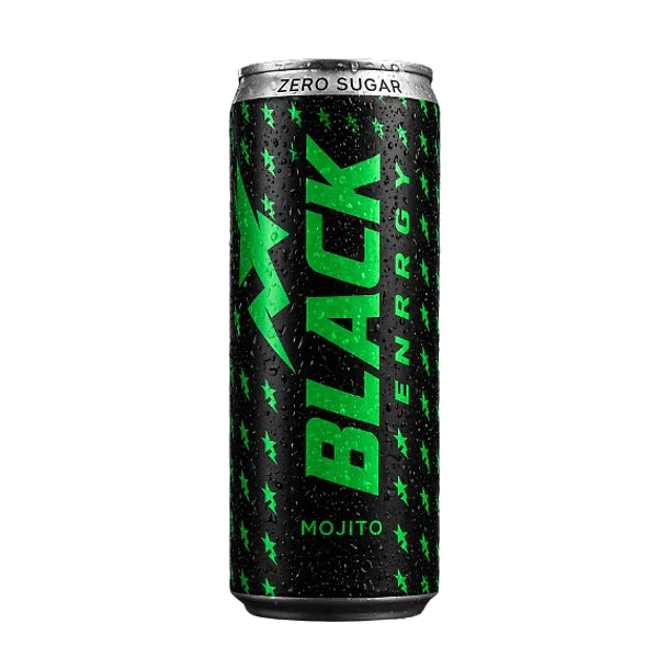 Bebida energética Mojito zero lata Black Energy 2