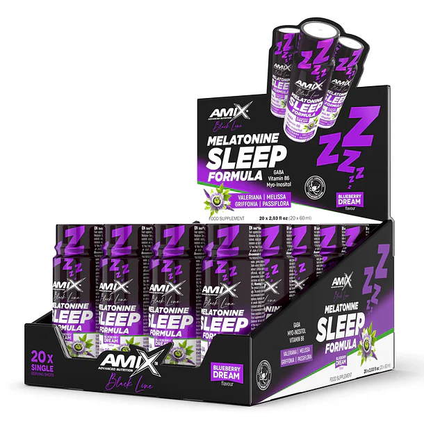 Melatonina sleep formula shot arandos  1