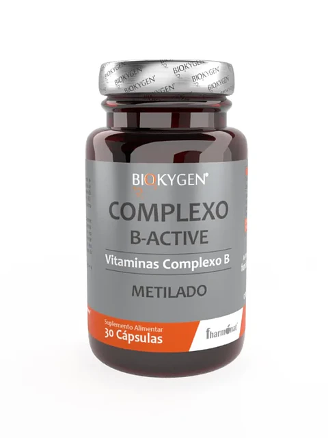 Biokygen complexo B-Active metilado 30 cápsulas