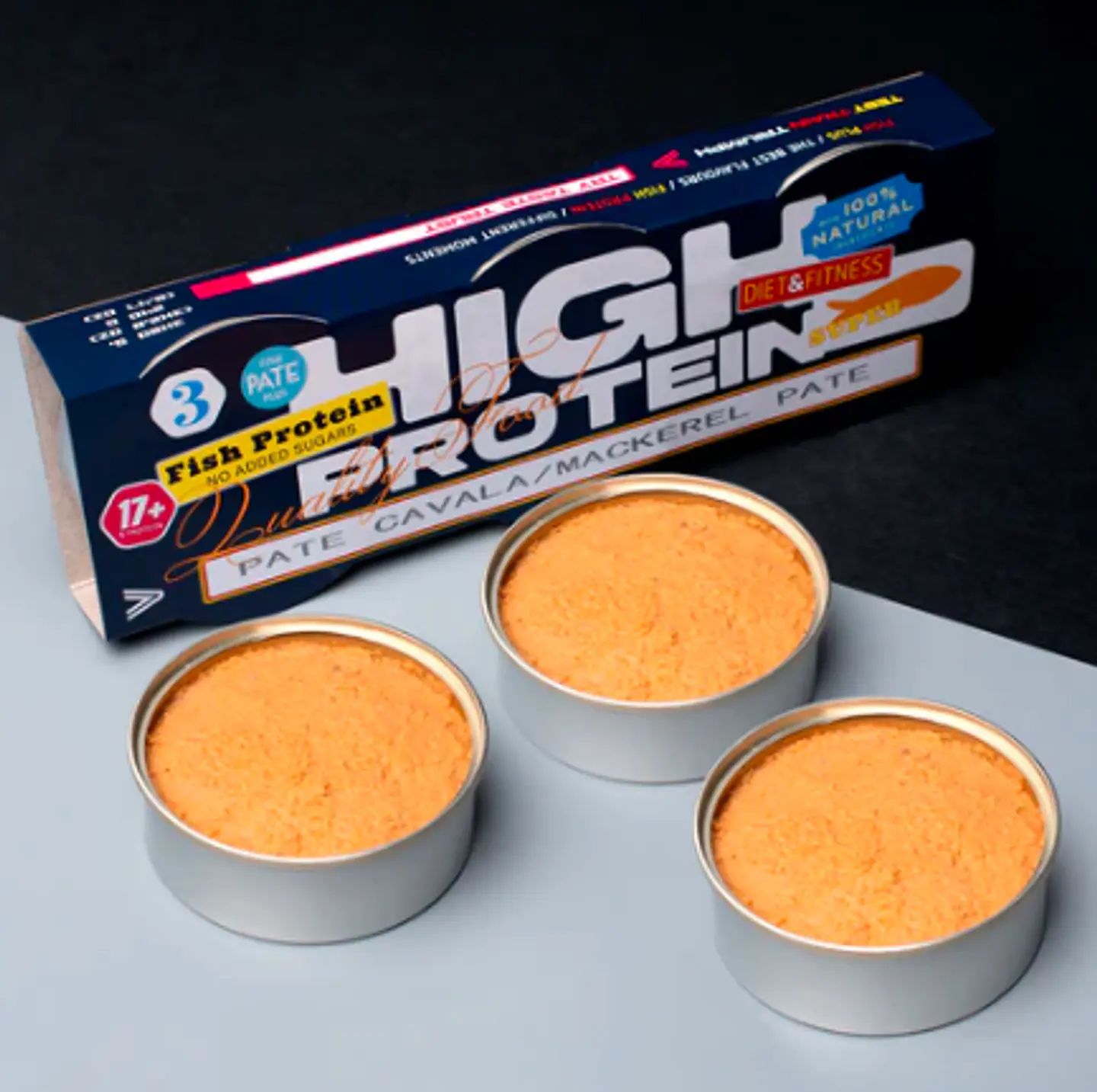 Pate proteína de cavala pack 3 unidades 2