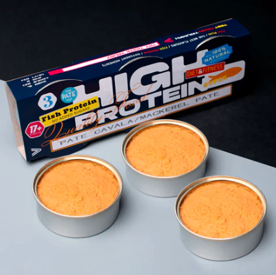 Pate proteína de cavala pack 3 unidades 2