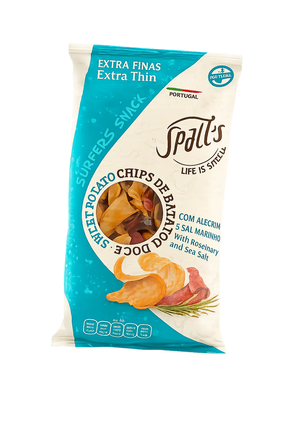 Chips de batata-doce spall´s 4