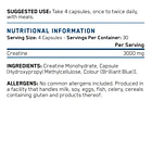 Creatine 3000 120 cápsulas 2