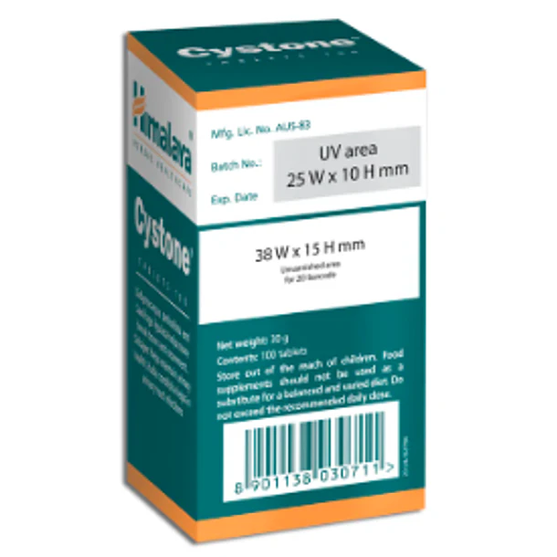Himalaya Cystone - 100 Tabletes 3