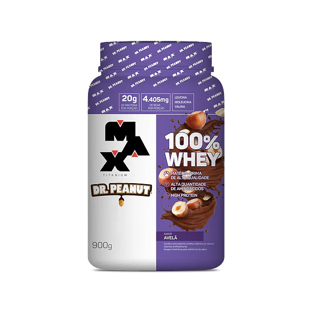 Whey Protein Dr. Peanut 100% Whey 900g 