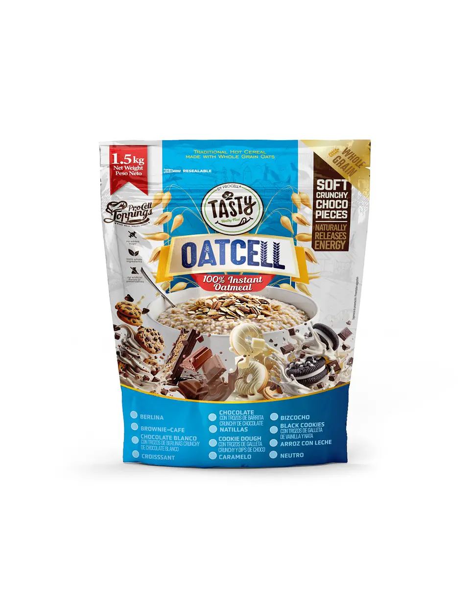 Oatcell- harina de avena 1,5 kg 5