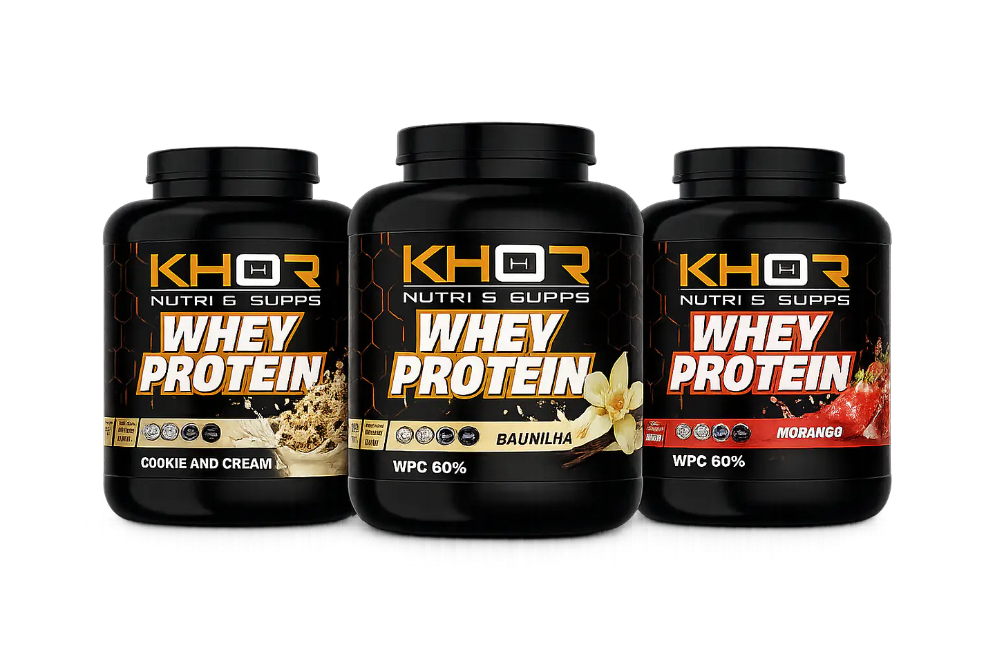Pack oportunidade 3x Whey Protein 2kg 1