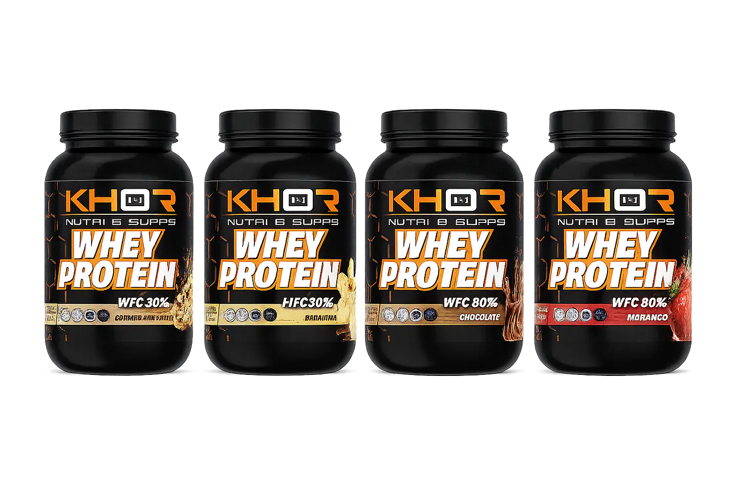 Pack oportunidade 4x Mix Whey Protein 1kg 1