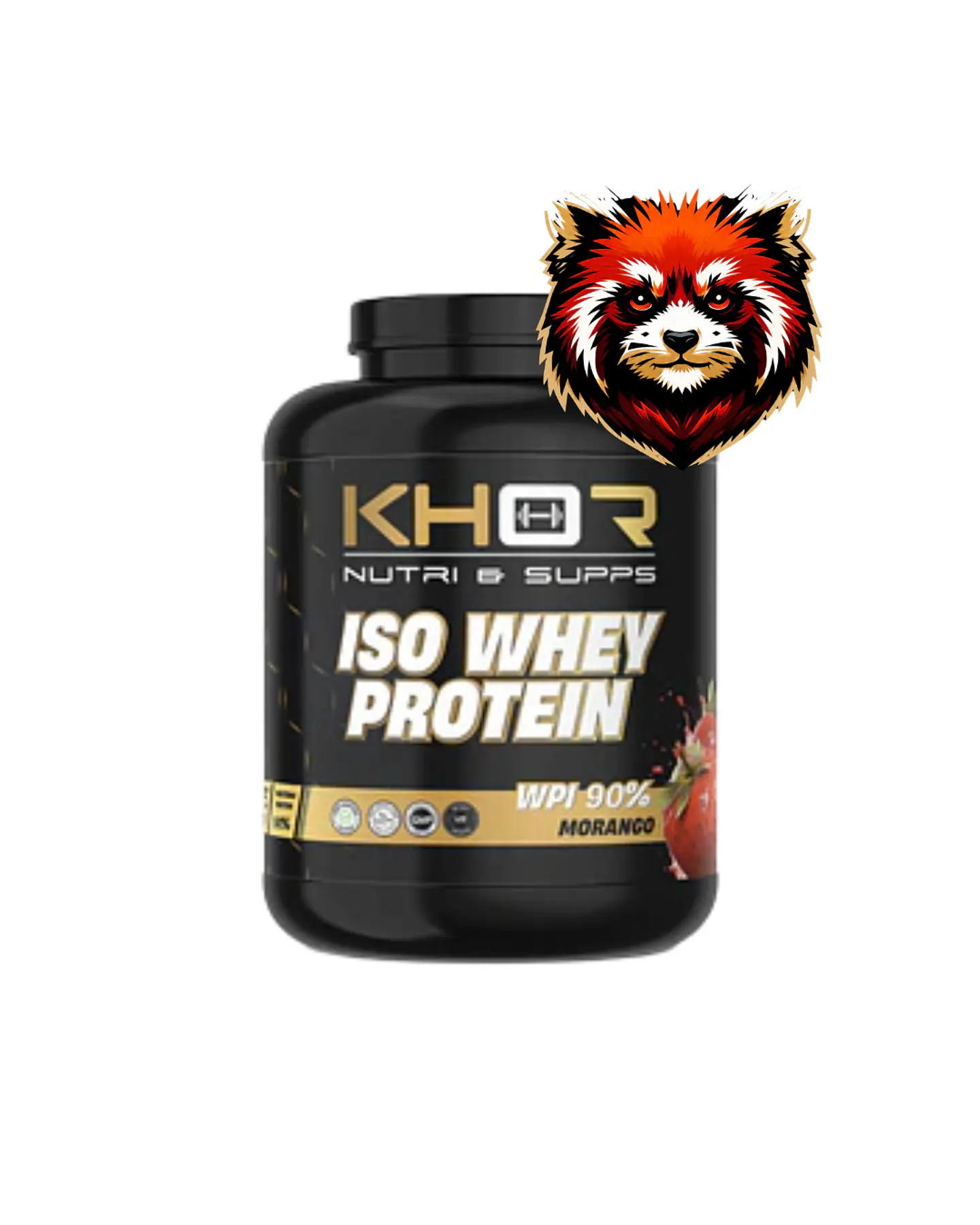 Khor Whey Iso Whey 2kg Morango 1