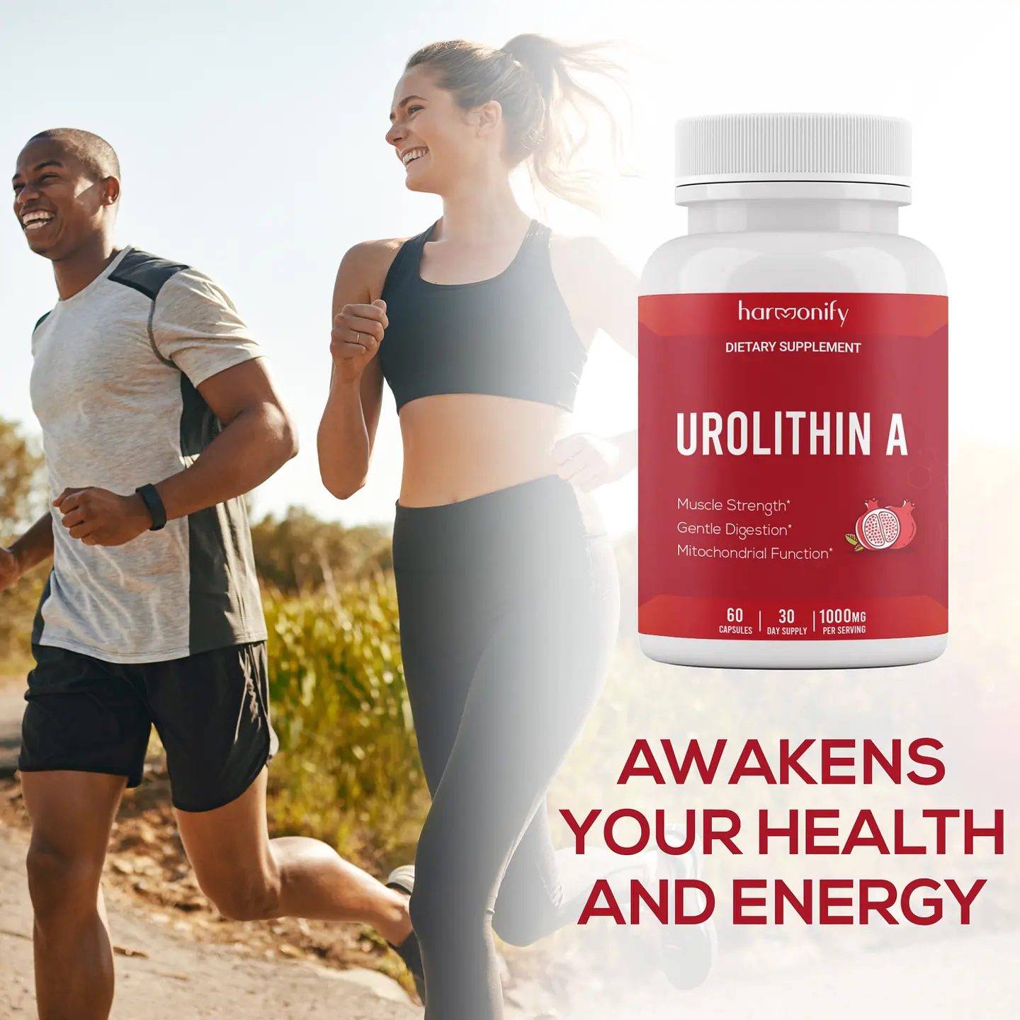 Urolitina A 1000 mg 60 Cápsulas Veganas 4